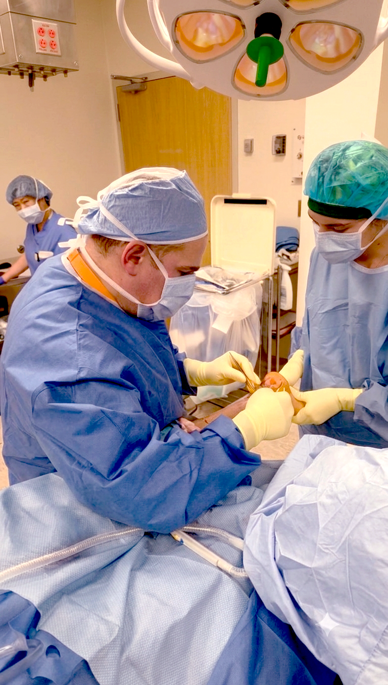 Foot and ankle surgery